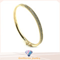 Hot 2015 Beautiful 925 Sterling Silver Fashion Jewelry Circle Cute Pretty Women Bangle Bracelet (G41253)